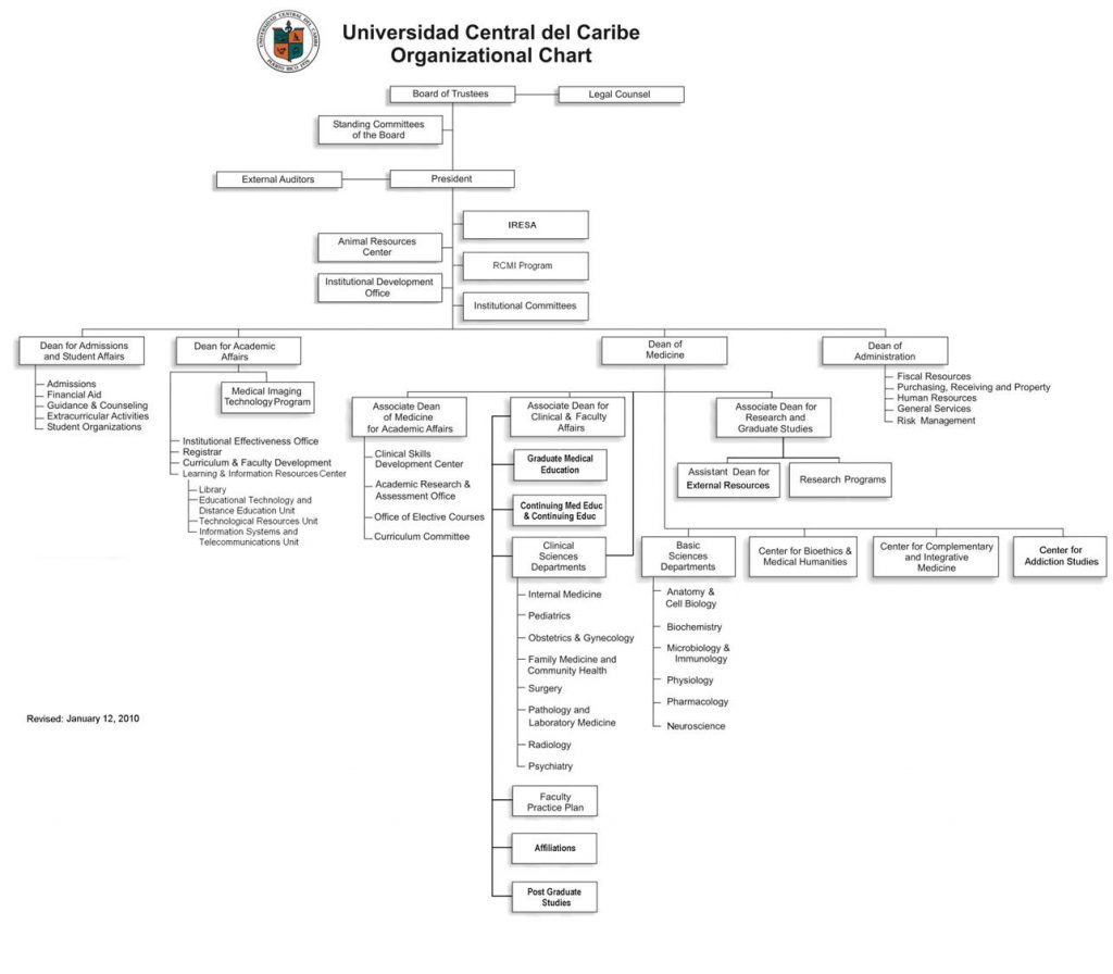 Organizational Chart – UCC